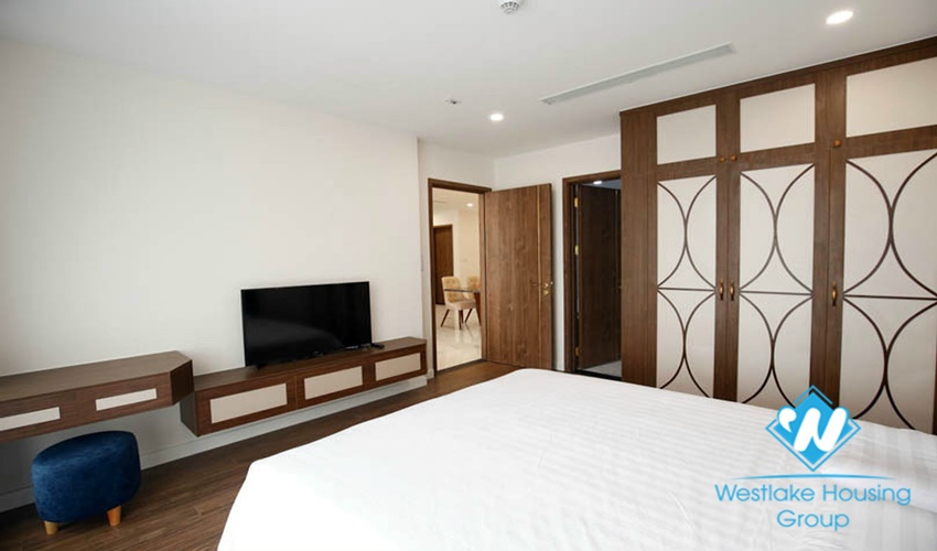 Two-storey apartment with four bedrooms, fully furnished, new furniture, Sunshine City for rent